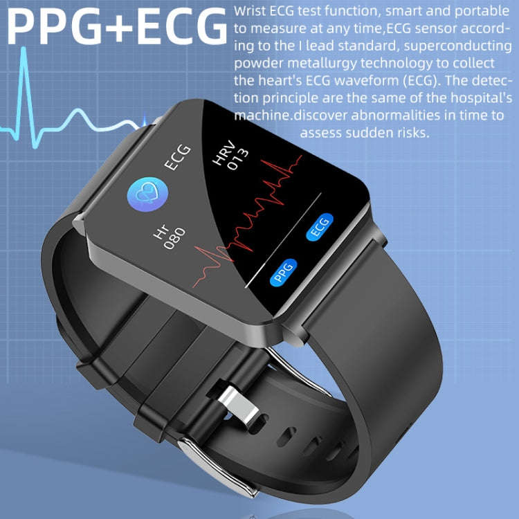 KS03 1.72 inch Color Screen Smart Watch,Support Heart Rate Monitoring / Blood Pressure Monitoring...