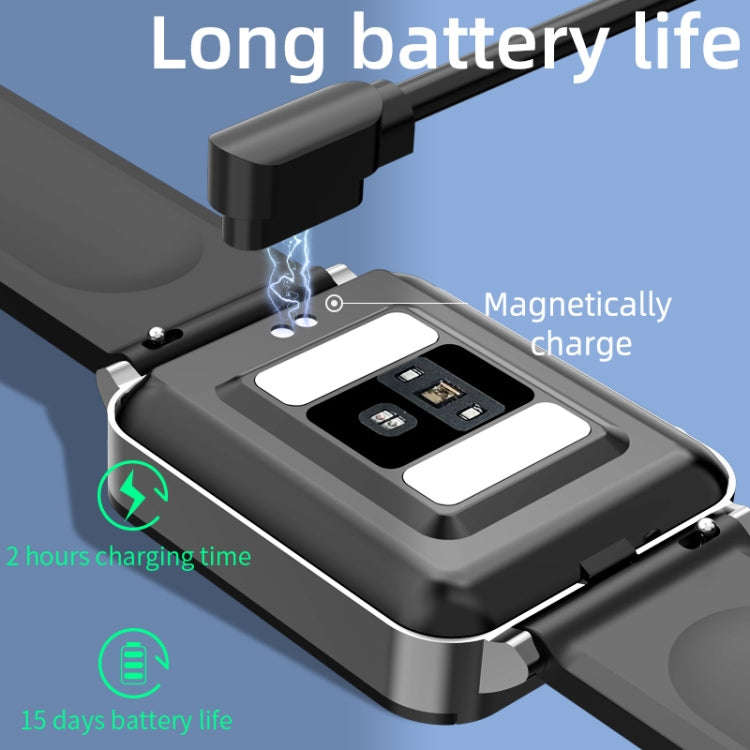 KS03 1.72 inch Color Screen Smart Watch,Support Heart Rate Monitoring / Blood Pressure Monitoring...