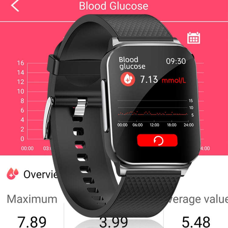 EP03 1.83 inch Color Screen Smart Watch,Support Heart Rate Monitoring / Blood Pressure Monitoring...
