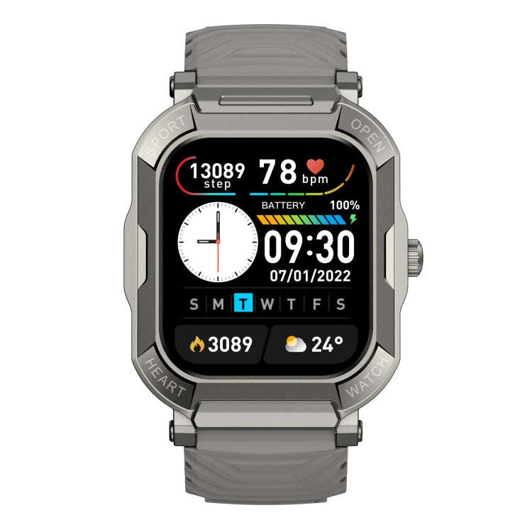 H30 1.91 inch Color Screen Smart Watch,Support Heart Rate Monitoring / Blood Pressure Monitoring(...