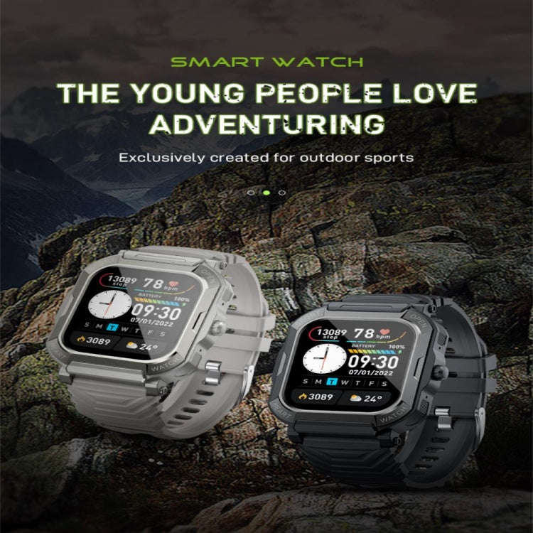 H30 1.91 inch Color Screen Smart Watch,Support Heart Rate Monitoring / Blood Pressure Monitoring(...