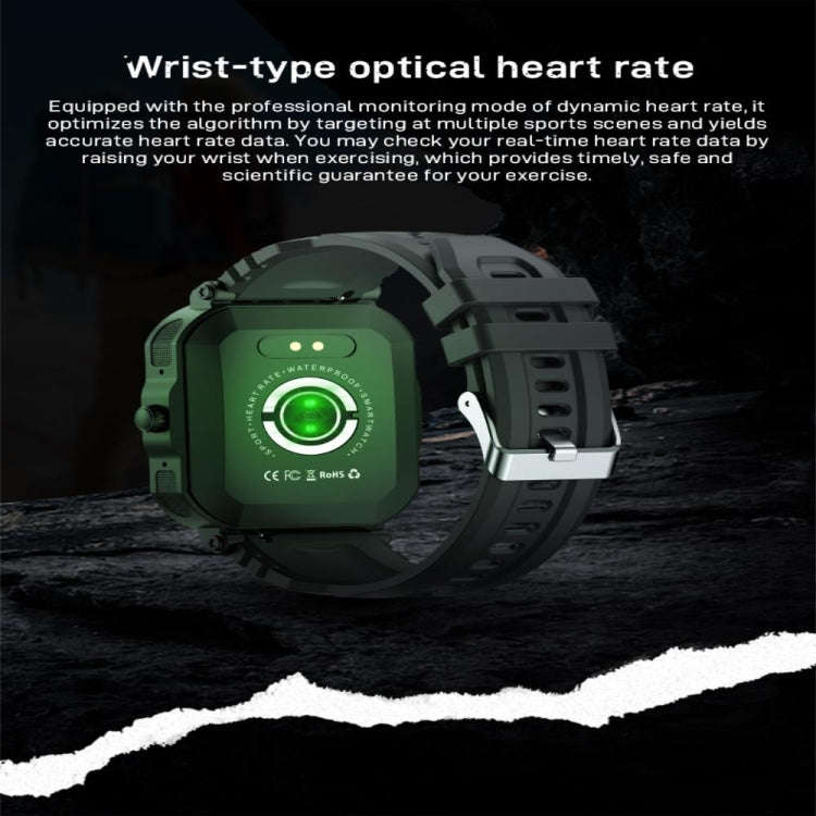 H30 1.91 inch Color Screen Smart Watch,Support Heart Rate Monitoring / Blood Pressure Monitoring(...