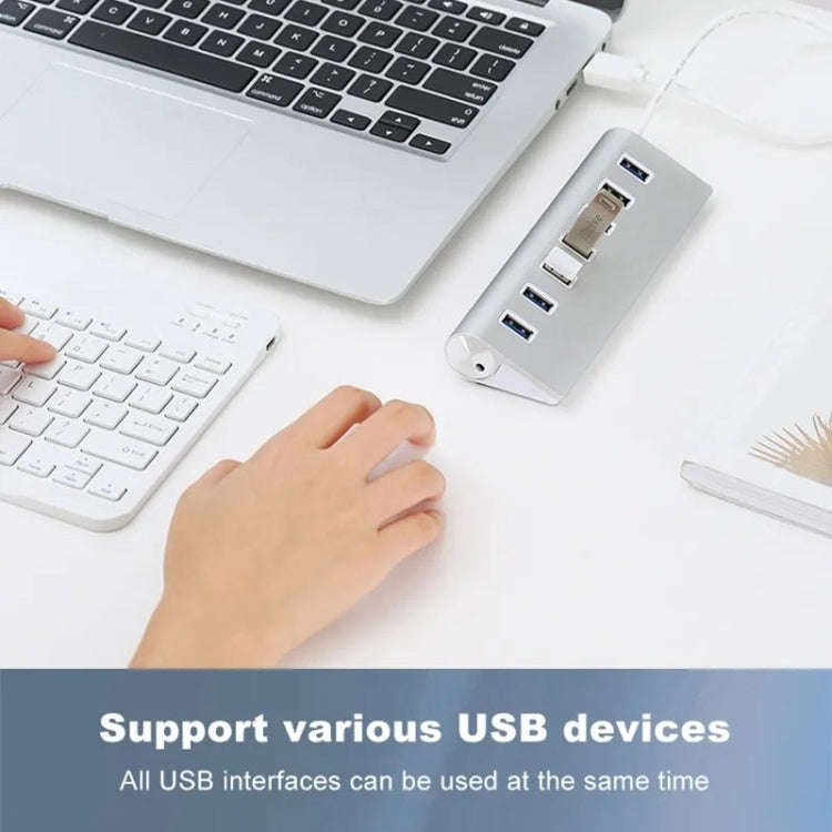 7301 7 Port USB 3.0 HUB 5Gbps High Speed Power Adapter