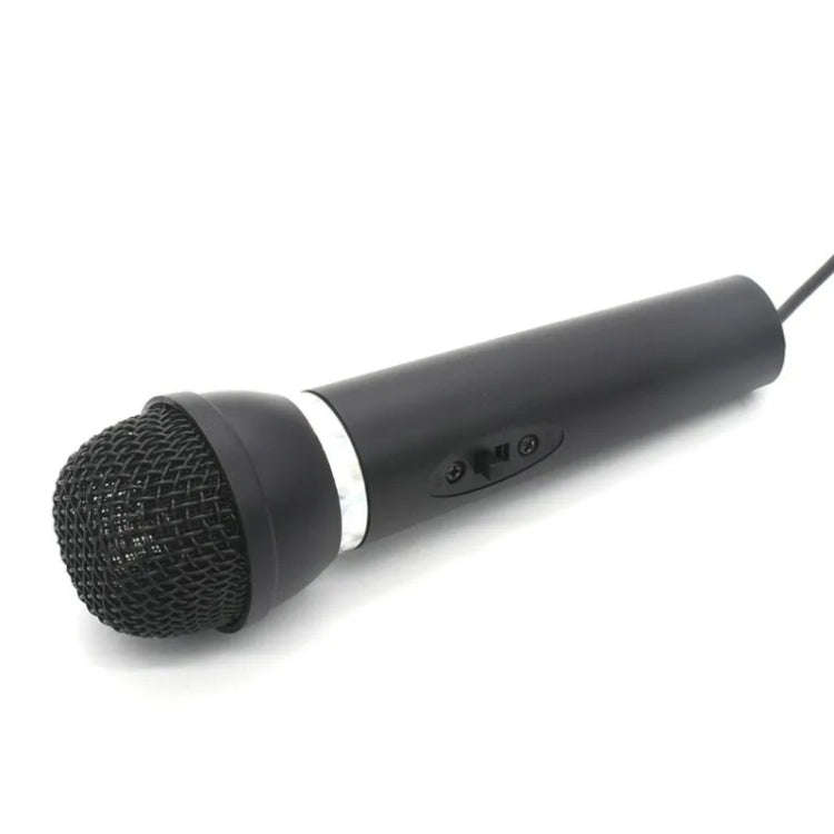 K-307 3.5mm Home Stereo MIC Computer Desktop Chatting Gaming Microphone with Stand