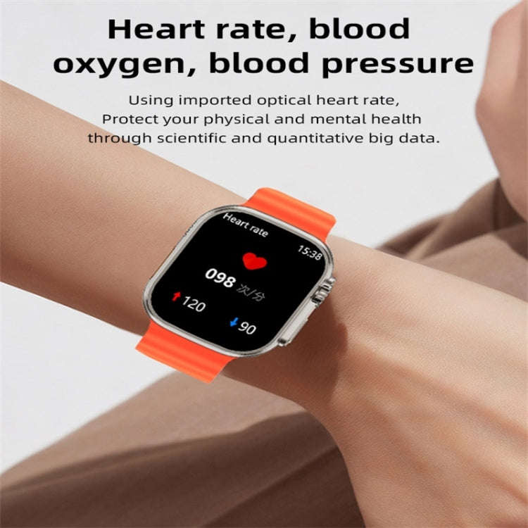WS68 ULTRA 1.85 inch Color Screen Smart Watch,Support Heart Rate Monitoring / Blood Pressure Moni...