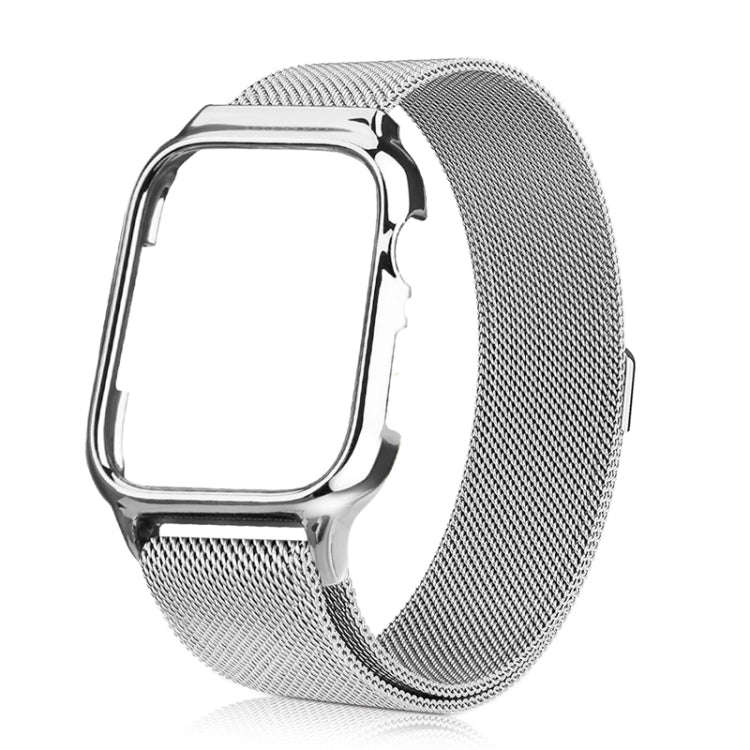Milanese Loop Magnetic Stainless Steel Watch Band With Frame for Apple Watch Series 4 / 5 40mm(Si...
