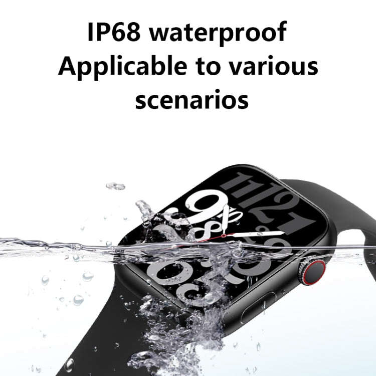 WS88 1.96 inch Color Screen Smart Watch,Support Heart Rate Monitoring / Blood Pressure Monitoring...