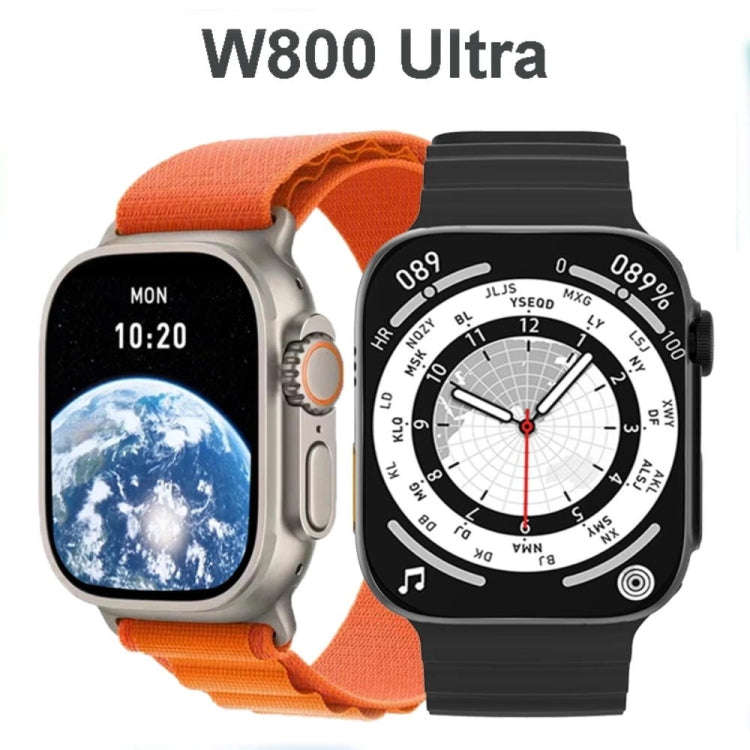 W800 Ultra 2.02 inch Color Screen Smart Watch,Support Heart Rate Monitoring / Blood Pressure Moni...