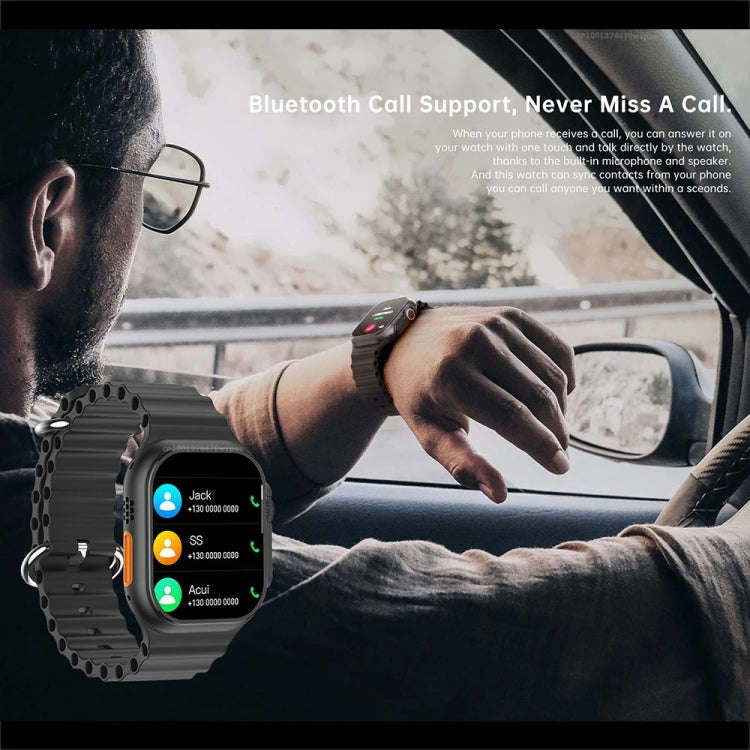 W800 Ultra 2.02 inch Color Screen Smart Watch,Support Heart Rate Monitoring / Blood Pressure Moni...