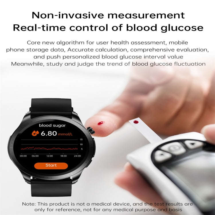 E420 1.39 inch Color Screen Smart Watch,Silicone Strap,Support Heart Rate Monitoring / Blood Pres...