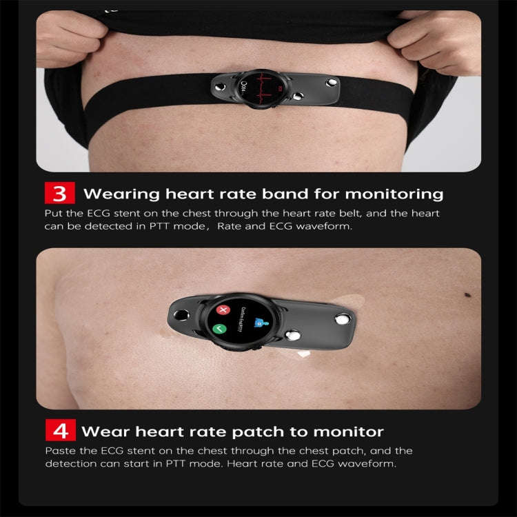 E420 1.39 inch Color Screen Smart Watch,Steel Strap,Support Heart Rate Monitoring / Blood Pressur...