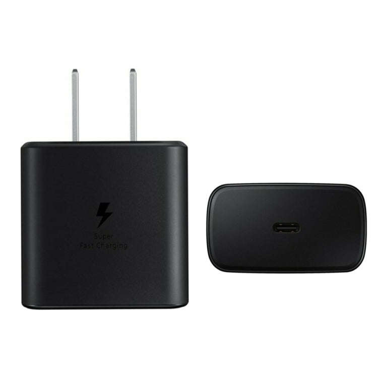 M135 45W USB-C / Type-C Port Fast Charger with 5A Type-C to Type-C Cable, US Plug(Black)