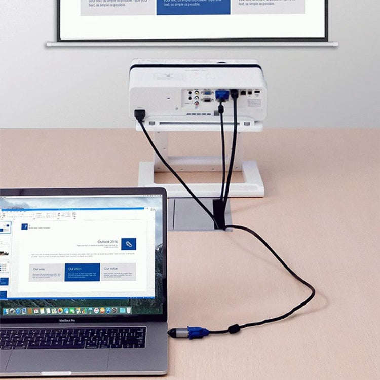 USB-C Male to VGA Female Adapter Converter