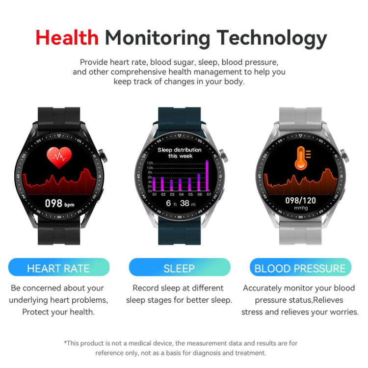 EC33 Pro 1.48 inch Color Screen Smart Watch,Support Heart Rate Monitoring / Blood Pressure Monito...