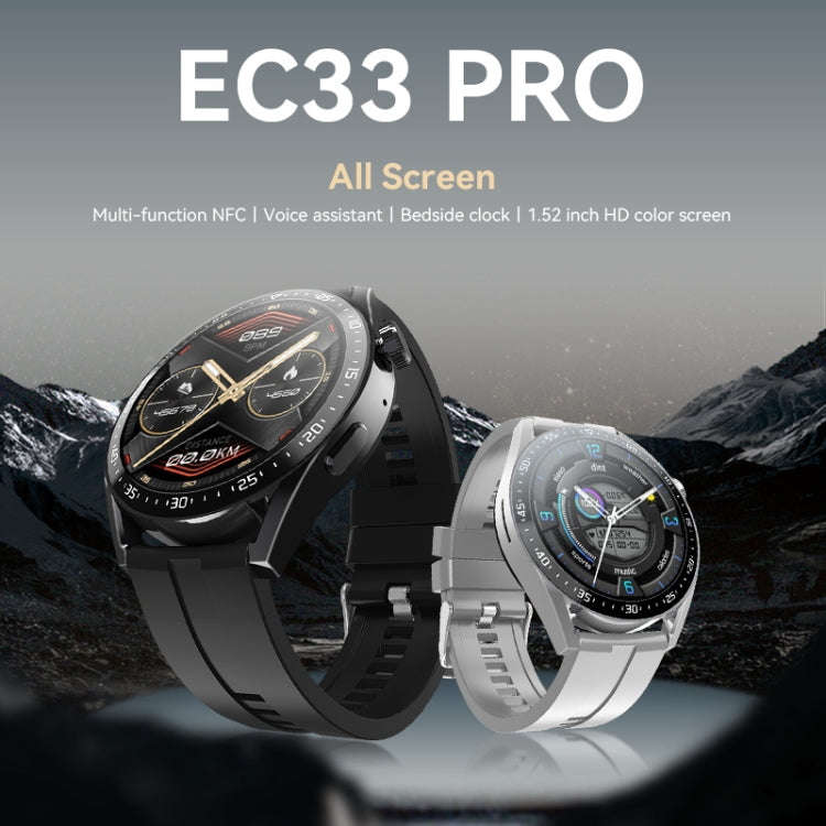 EC33 Pro 1.48 inch Color Screen Smart Watch,Support Heart Rate Monitoring / Blood Pressure Monito...