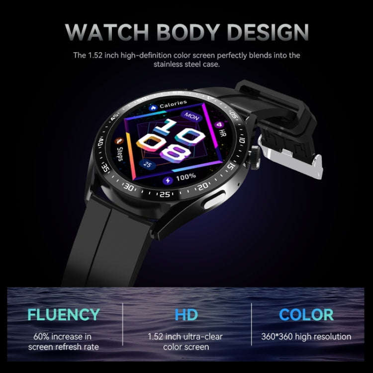 EC33 Pro 1.48 inch Color Screen Smart Watch,Support Heart Rate Monitoring / Blood Pressure Monito...