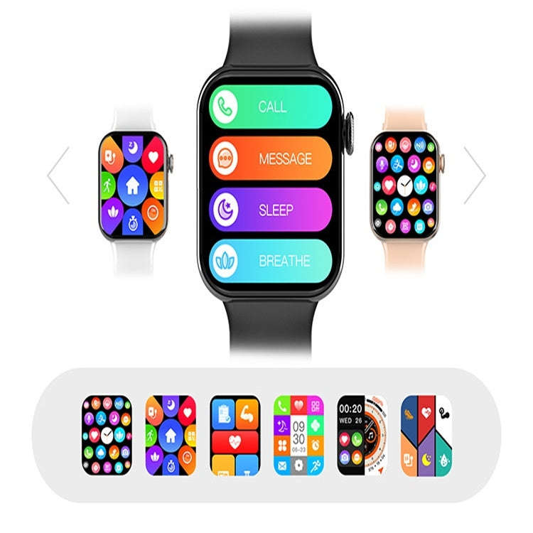 E700 1.86 inch Color Screen Smart Watch,Support Heart Rate Monitoring / Blood Pressure Monitoring...