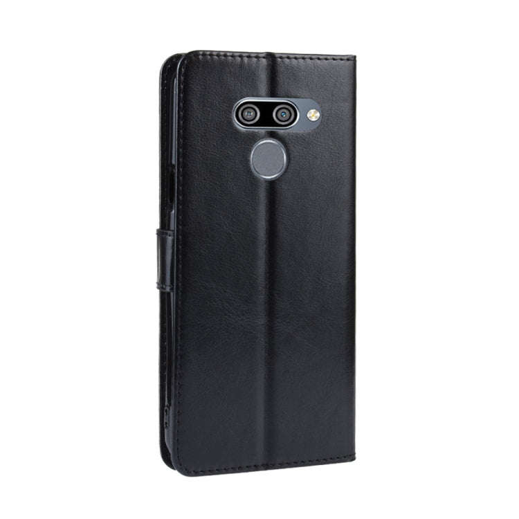 Retro Crazy Horse Texture Horizontal Flip Leather Case for LG K50 /LG Q60, with Holder & Card Slo...