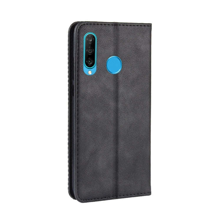 Magnetic Buckle Retro Crazy Horse Texture Horizontal Flip Leather Case for Huawei Maimang 8, with...