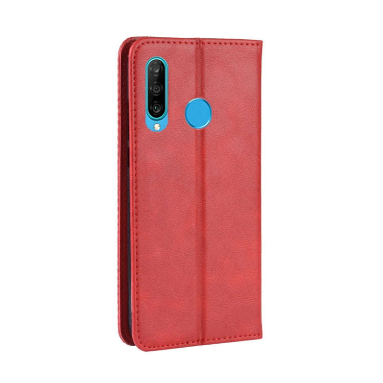Magnetic Buckle Retro Crazy Horse Texture Horizontal Flip Leather Case for Huawei Maimang 8, with...