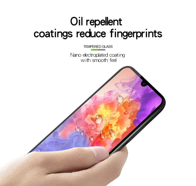 PINWUYO 9H 2.5D Full Glue Tempered Glass Film for Huawei P Smart Z / Y9 Prime 2019