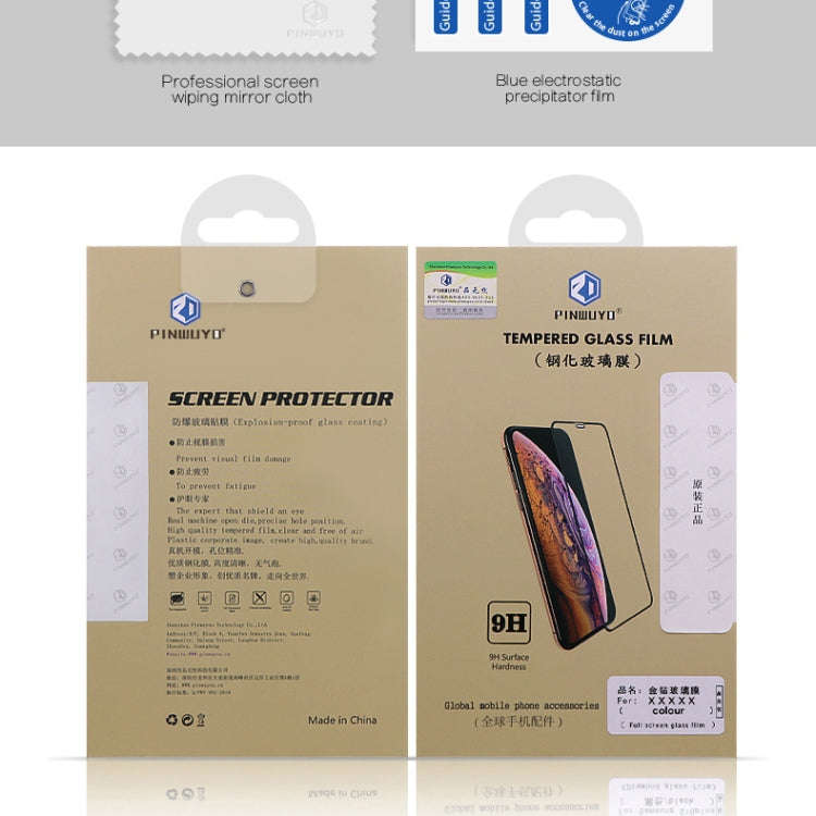 PINWUYO 9H 2.5D Full Glue Tempered Glass Film for HUAWEI Honor8S/Y5 2019