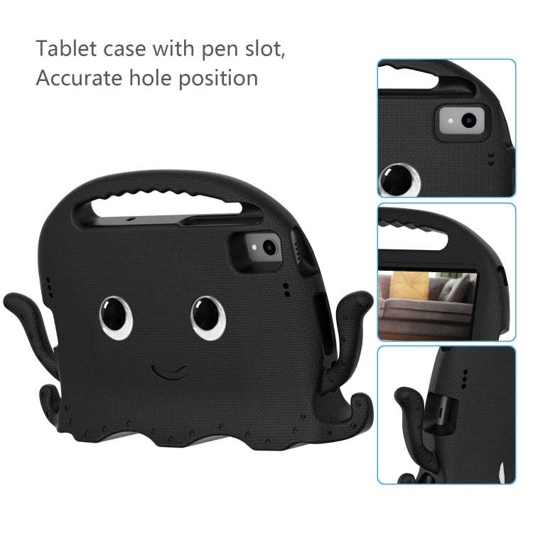For Huawei MatePad 10.4 Octopus Style EVA PC Tablet Case(Black)