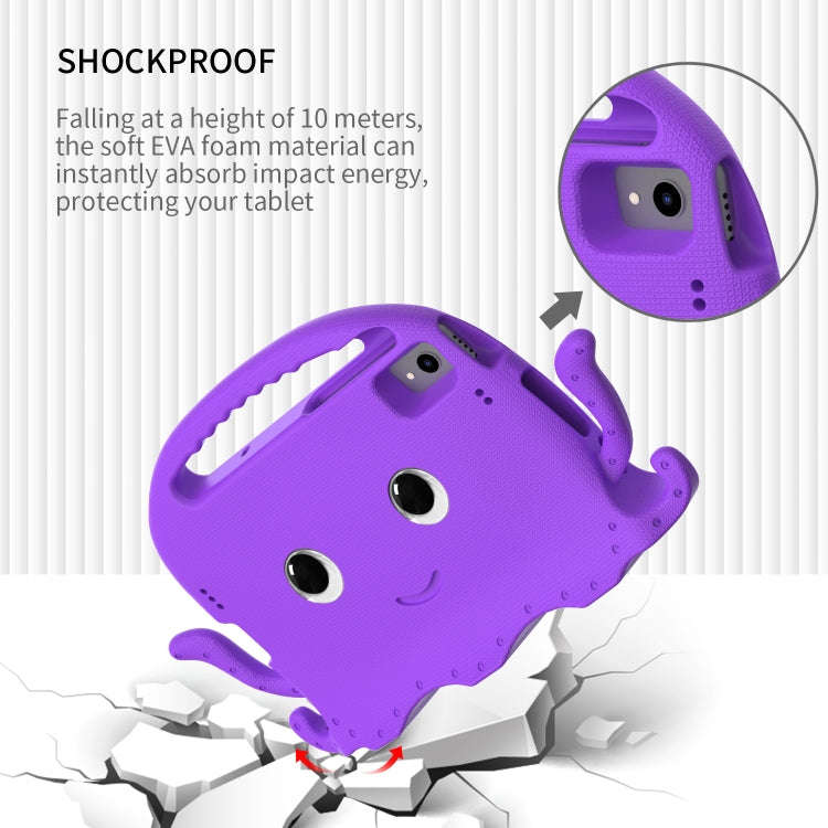 For Huawei MatePad 10.4 Octopus Style EVA PC Tablet Case(Purple)