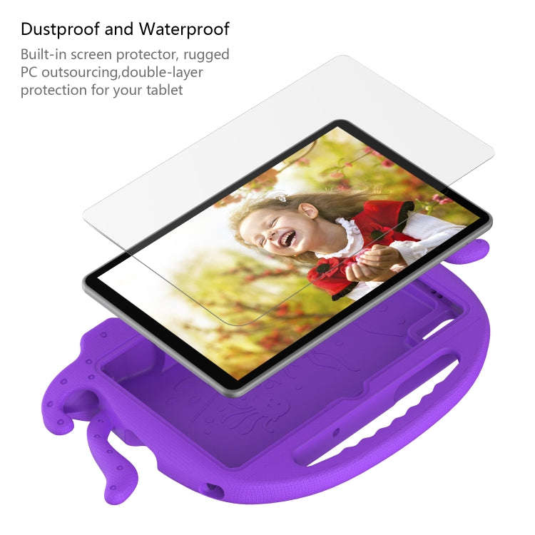 For Huawei MatePad 10.4 Octopus Style EVA PC Tablet Case(Purple)