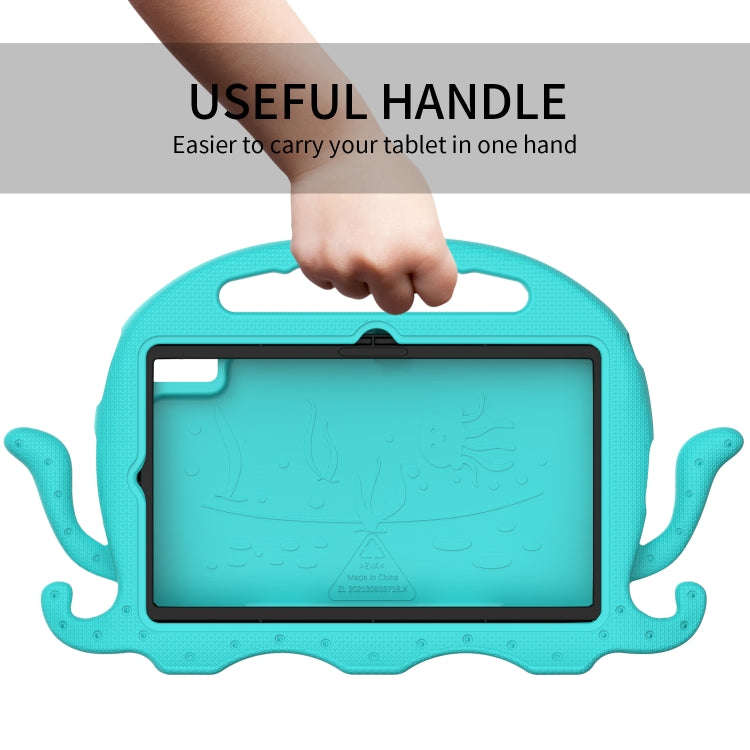 For Huawei MatePad 10.4 Octopus Style EVA PC Tablet Case(Glacial Green)