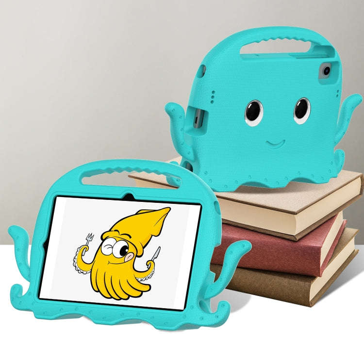 For Huawei MatePad 10.4 Octopus Style EVA PC Tablet Case(Glacial Green)