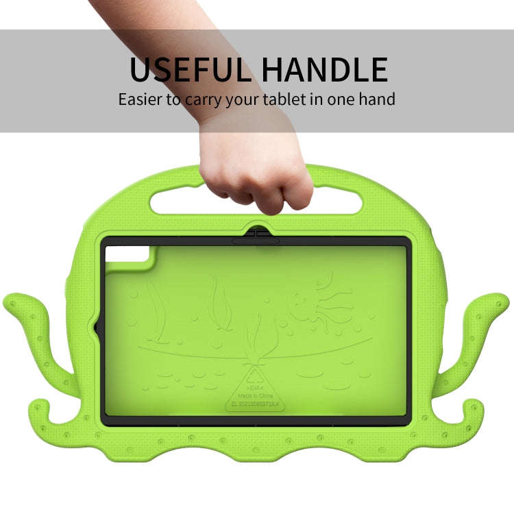 For Huawei MatePad 10.4 Octopus Style EVA PC Tablet Case(Grass Green)