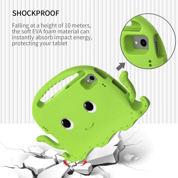 For Huawei MatePad 10.4 Octopus Style EVA PC Tablet Case(Grass Green)