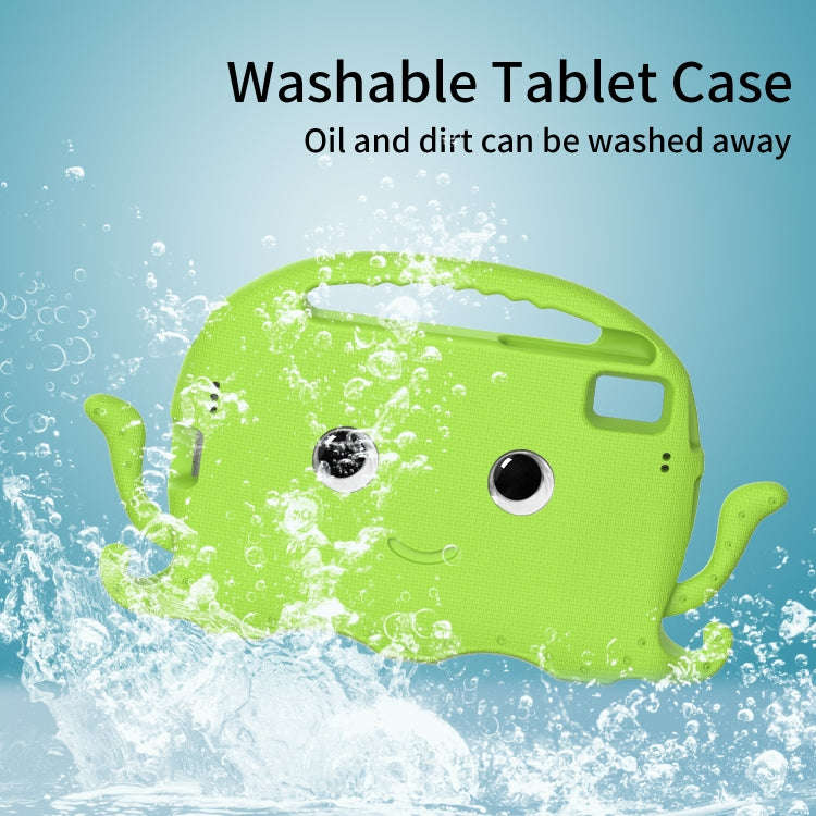 For Huawei MatePad 10.4 Octopus Style EVA PC Tablet Case(Grass Green)