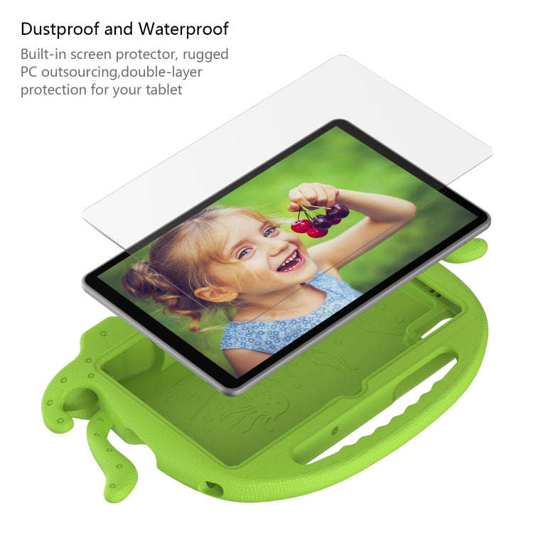 For Huawei MatePad 10.4 Octopus Style EVA PC Tablet Case(Grass Green)