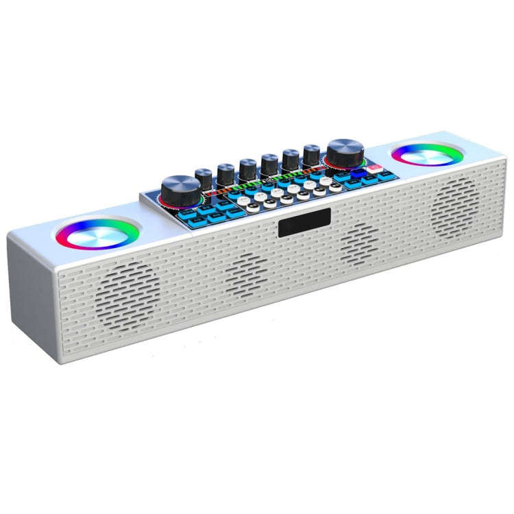 SY6 Home Live Broadcast Sound Card Multifunctional Wireless Bluetooth Speakers Portable All-in-on...
