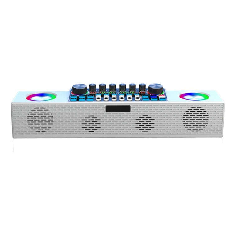SY6 Home Live Broadcast Sound Card Multifunctional Wireless Bluetooth Speakers Portable All-in-on...