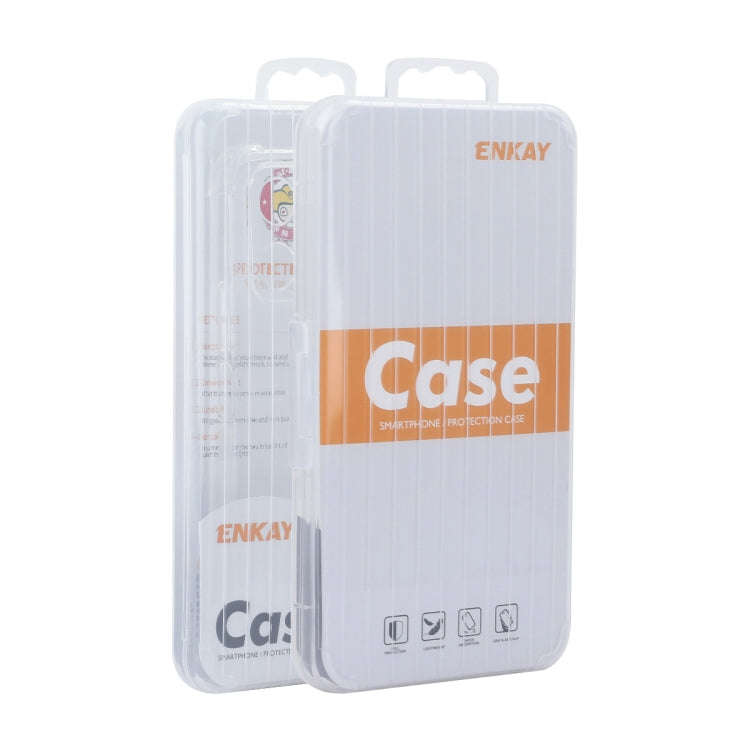 For Motorola Edge 50 Fusion ENKAY Hat-Prince Transparent TPU Shockproof Phone Case