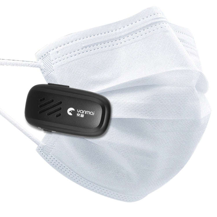 Yanmai K2 Portable Mini Wireless Bluetooth Lapel Microphone(White)