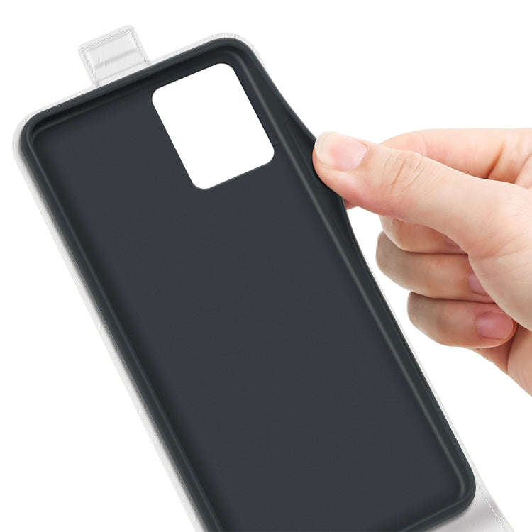 For Nokia G22 R64 Texture Vertical Flip Leather Phone Case(White)