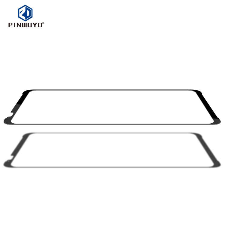 PINWUYO 9H 2.5D Full Glue Tempered Glass Film for ZTE Nubian Red Devil 3