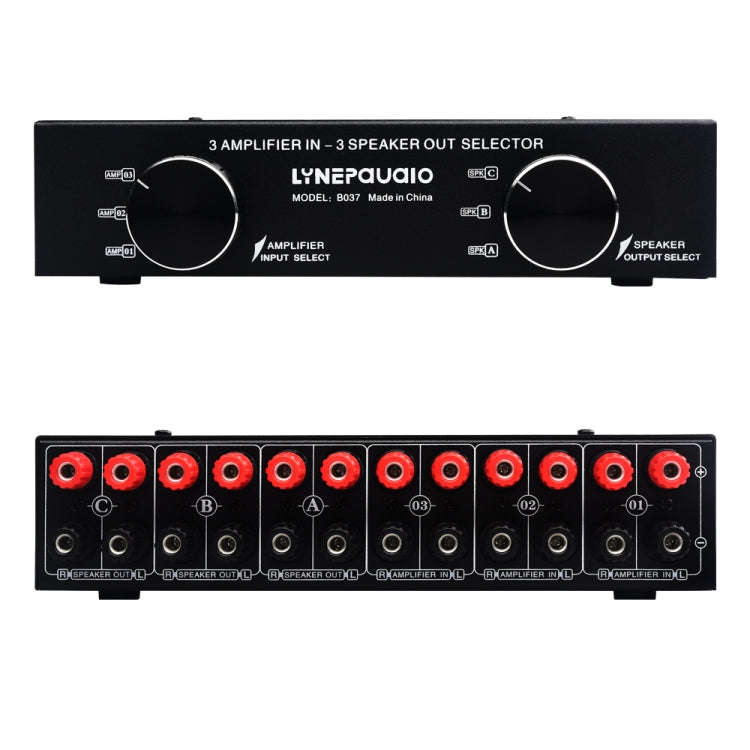 B037 3 Input 3 Output Power Amplifier And Speaker Switcher Speaker Switch Splitter Comparator 300...