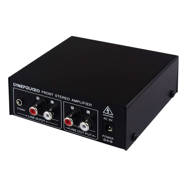 B022 Pre-Stereo Signal Amplifier Volume Booster Headphones Active Speaker Preamp Audio Amplifier