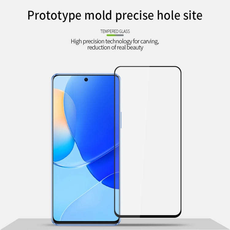 For Meizu 20 PINWUYO 9H 2.5D Full Screen Tempered Glass Film(Black)