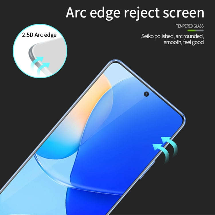 For Meizu 20 PINWUYO 9H 2.5D Full Screen Tempered Glass Film(Black)
