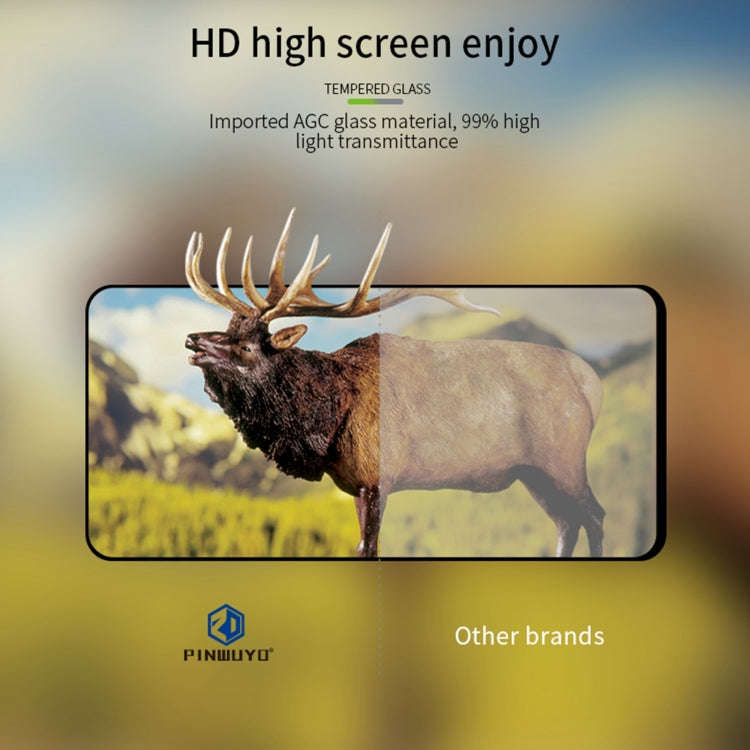 For Meizu 20 PINWUYO 9H 2.5D Full Screen Tempered Glass Film(Black)