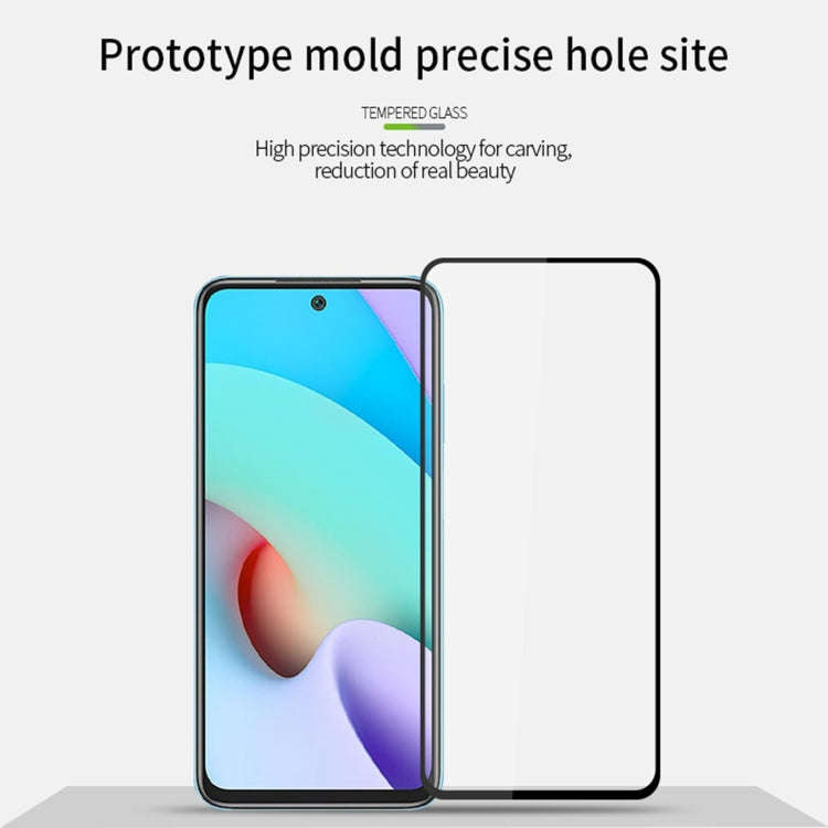 For Honor Play7T Pro PINWUYO 9H 2.5D Full Screen Tempered Glass Film(Black)