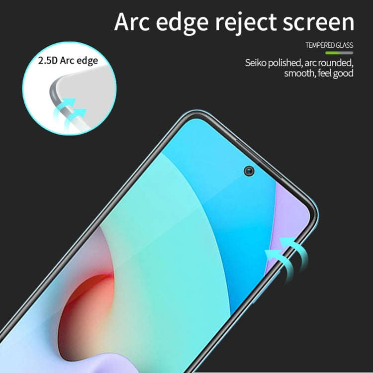 For Honor Play7T Pro PINWUYO 9H 2.5D Full Screen Tempered Glass Film(Black)