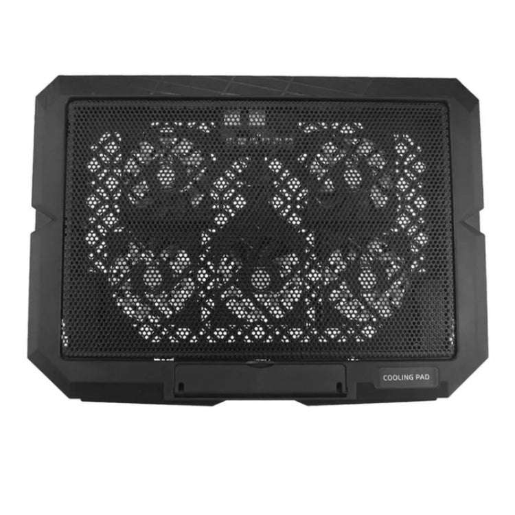 X5 Game Work Mute 5-Fan 7-Gear Adjustable Height Laptop Cooling Stand(Red)