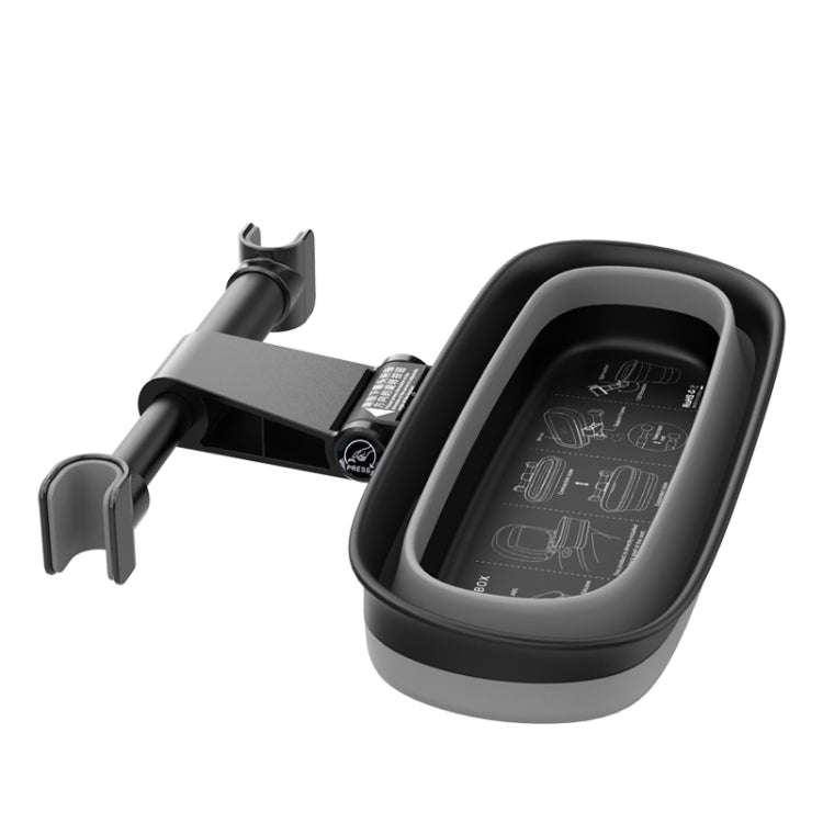 L65 Car Can Be Contraction And Expanded And Storing Car Vanity Mirror Car Storage Box
